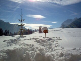 Winterpanorama vom Ellmererhof