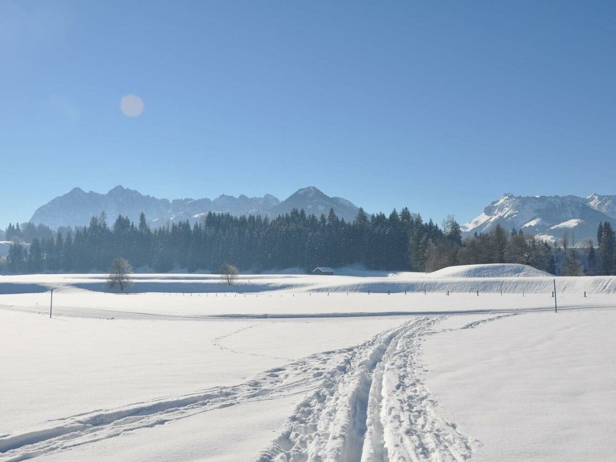 Winterlandschaft Wilde und Zahme Kaiser