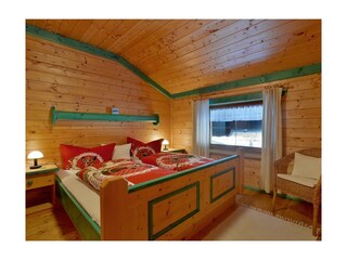 Schlafzimmer Wohnung 2 im Gasteighof