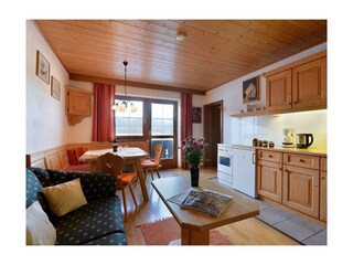 Küche in Wohnung 1 im Gasteighof