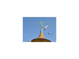 Gleitschirmfliegen über Koessen