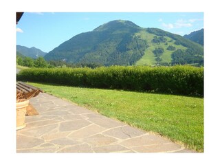 Haus Foidl Kössen Blick  zum Unterberg