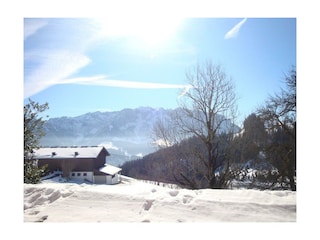 Ausblick von der Terrasse