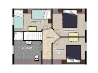 Vakantiehuis Wervershoof Grondplan 39