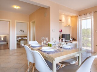 Wohnzimmer in Wohnung B