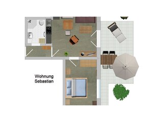 Wohnung "Sebastian"