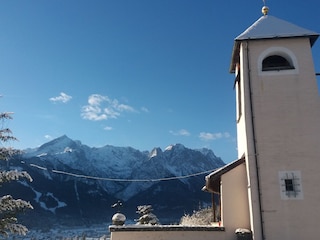 Alpspitze mit Zugspitze