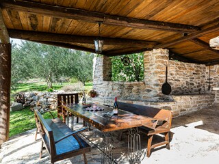 Vakantiehuis Benkovac Buitenaudio-opname 36