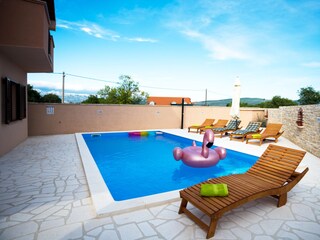 Casa de vacaciones Pridraga Grabación al aire libre 9