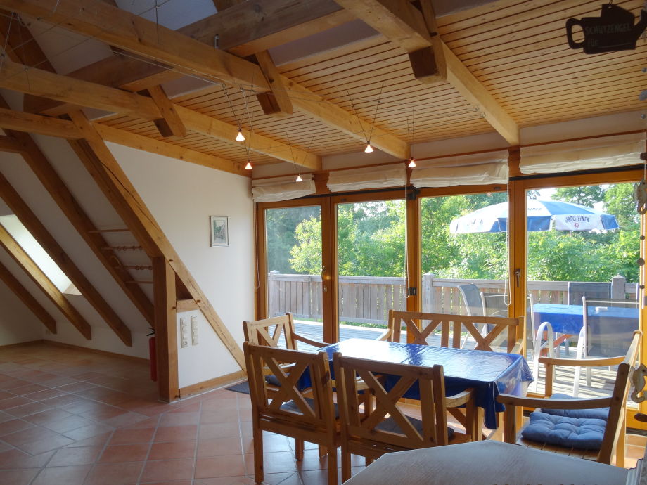 Balkon im dachgeschoss bauen: ein gro?er balkon dient im eg als ...