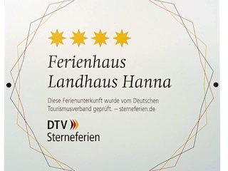 4 Sterne- unterkunft vom Tourismusverband Vogtland ausg