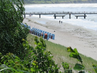 Strand an der Seebrücke