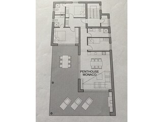 Appartamento Sukošan Pianta del piano 39