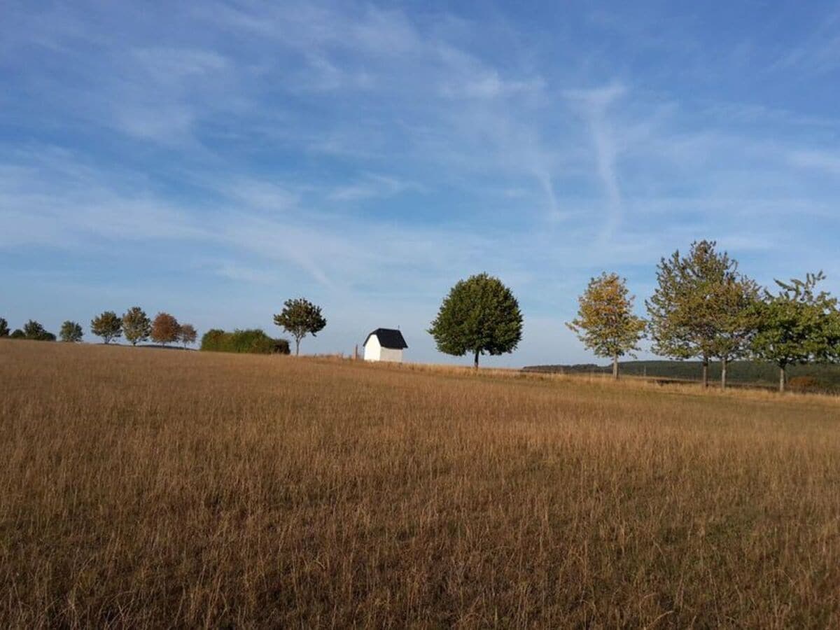 Angrenzende Feld-, Wald- und Wiesenwege