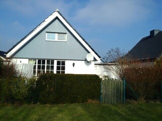 view from the garden