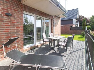 Apartamento de vacaciones Norddeich Grabación al aire libre 3
