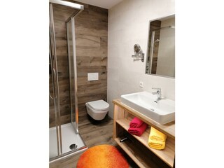 Badezimmer Apartment 1