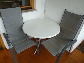 Sitzecke Balkon