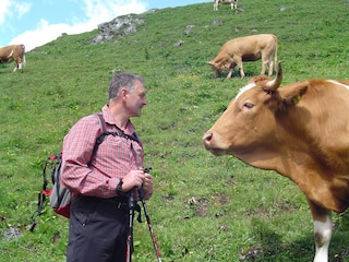 Besuch bei unseren Tieren