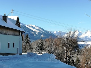 Wir genießen das schöne Panorama
