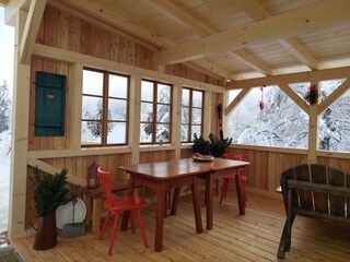 neues Salettl - offenes Gartenhaus