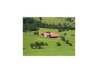 Inmitten gesunder Natur unser Bauernhof