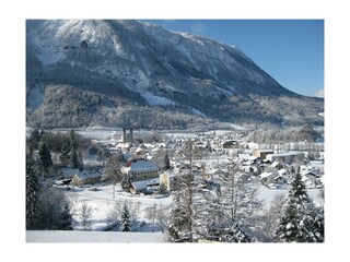 Panoramablick vom Landhaus Seebacher im Winter