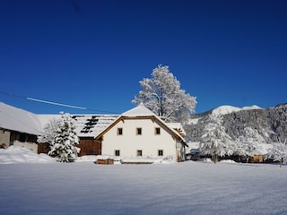 Hausansicht Winter