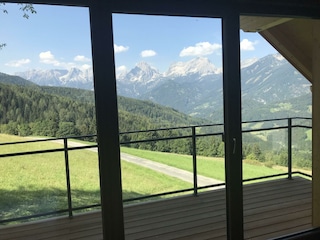 Ausblick Schlafzimmer