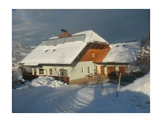Haus Schober im Winter