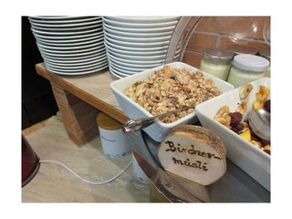 Schmankerl am Früstücksbuffet