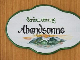 FeWo AS Türschild