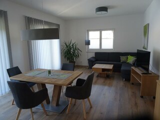 Wohnraum Apartment-Garten