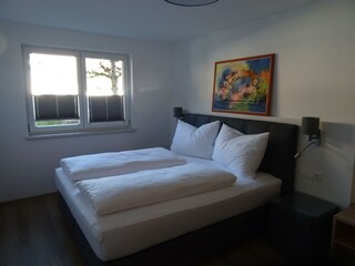 Schlafzimmer Apartment-Garten