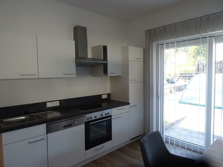 Küche Apartment-Garten