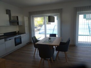 Küche Apartment-Garten