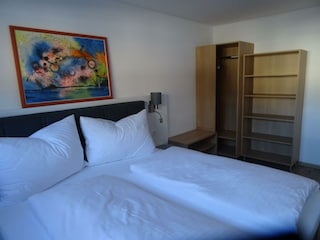 Schlafzimmer Apartment-Garten