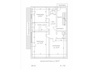 Appartamento per vacanze Oberstdorf Pianta del piano 38