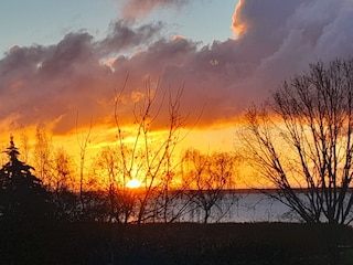 Sonnenaufgang in Wieck