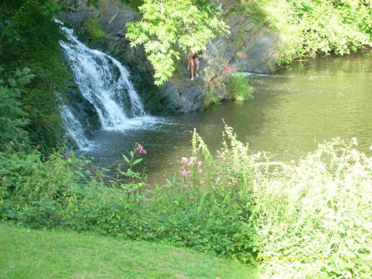 Badeweiher an der Pyrmonter Mühle