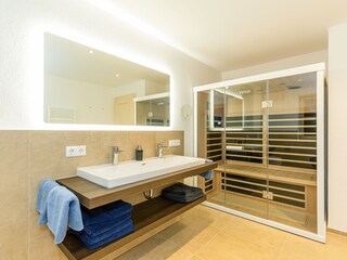 Infrarotsauna für drei Personen