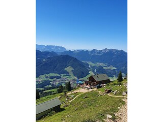 Blick vom Hochgern auf Unterwössen