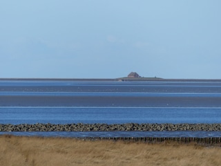 Blick auf Hallig Südfall