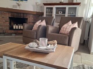 Der Blick ins Wohnzimmer