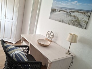 Der Schreibtisch darf nicht fehlen