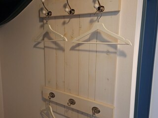 Garderobe im Flur