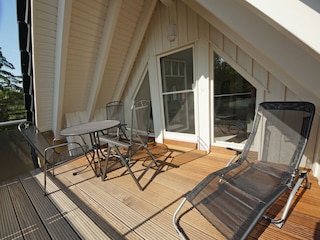 Prerow, Oberdeck, Loggia