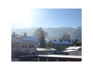 Ausblick vom Westbalkon auf die Alpspitze