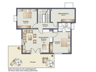 Casa per le vacanze Velden Pianta del piano 40