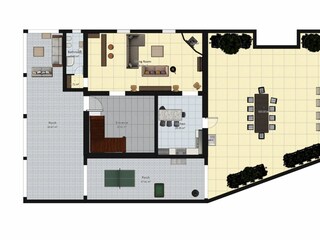 Villa Cossignano Pianta del piano 25